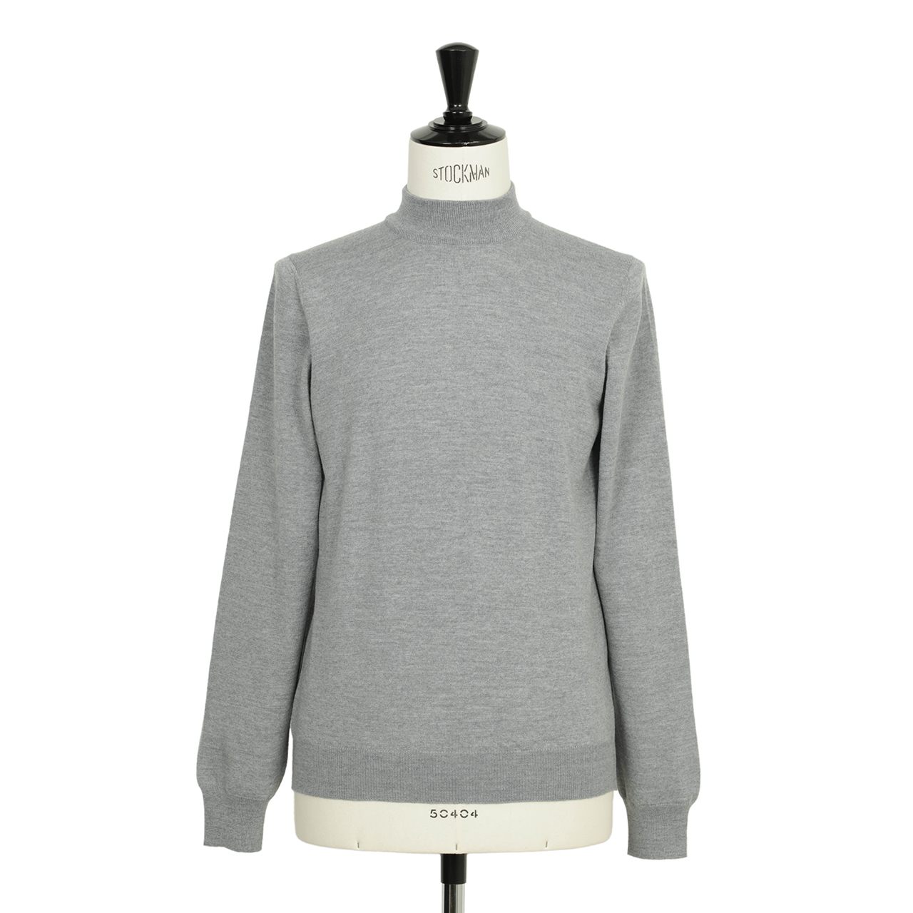 【クリーニング済】GRAN SASSO モックネックハイゲージウールプルオーバー Gran Sasso グランサッソ ニット モックネック ハイゲージ ウール プル